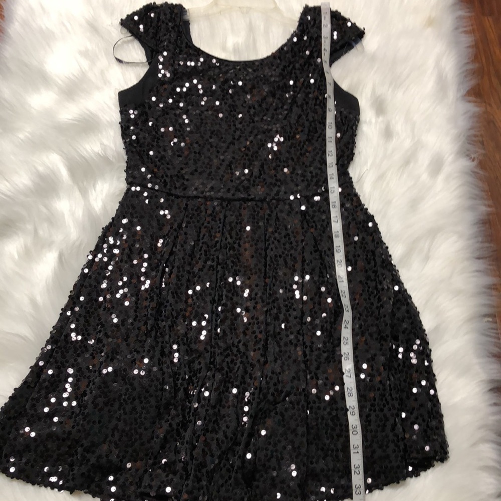 LBD Delia’s Black sequined special occasion dress - Picture 10 of 10